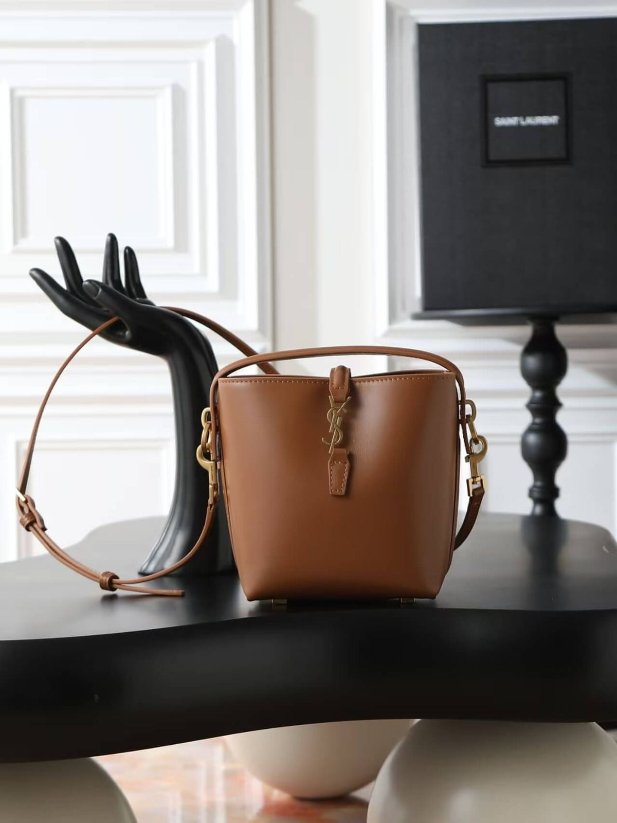 YSL Bucket Bag Mini with Brand Box