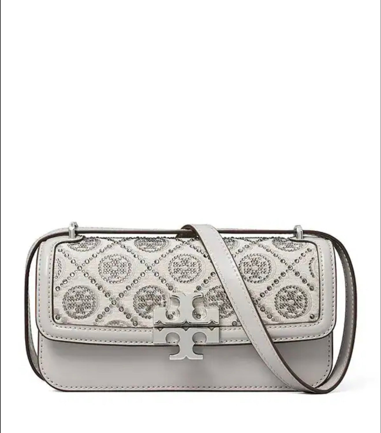 Tory Burch Eleanor T Monogram Hotfix with Brand Box