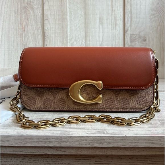 Coach Idol Bag with Box- Genuine Leather