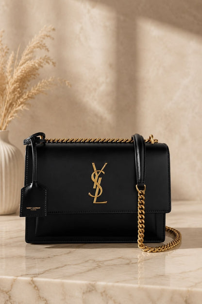 YSL Sunset Bag with Brand Box
