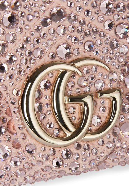 Gucci Marmont Crystal Medium with Brand Box