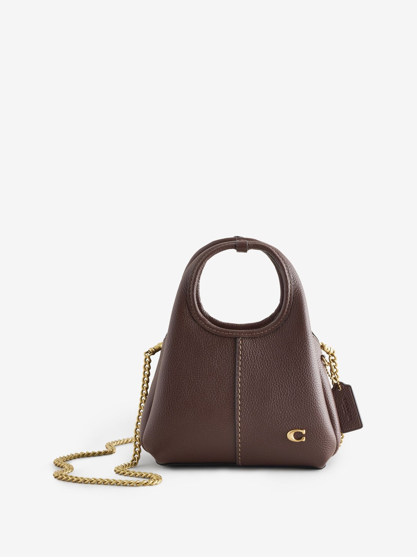 Coach Lana 19 with Brand Box - Genuine Leather - Dark Stone