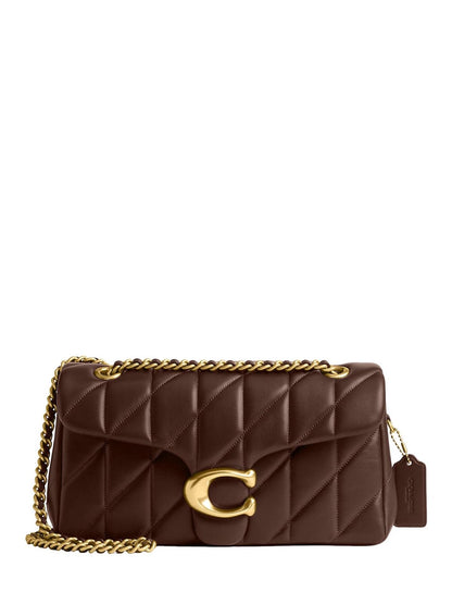 Coach Quilted Tabby 26-Genuine Leather with Box - Coffee Brown