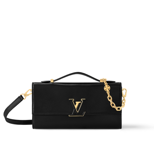 LV Wallet on Chain Cappucine with Brand Box