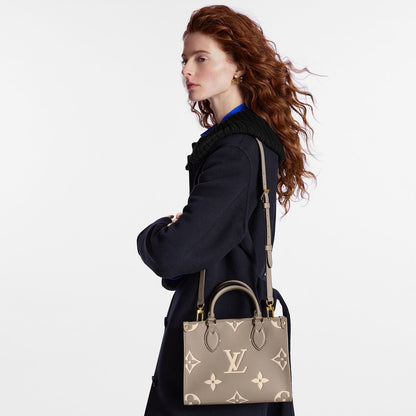 LV OnTheGO PM Tote with Brand Box