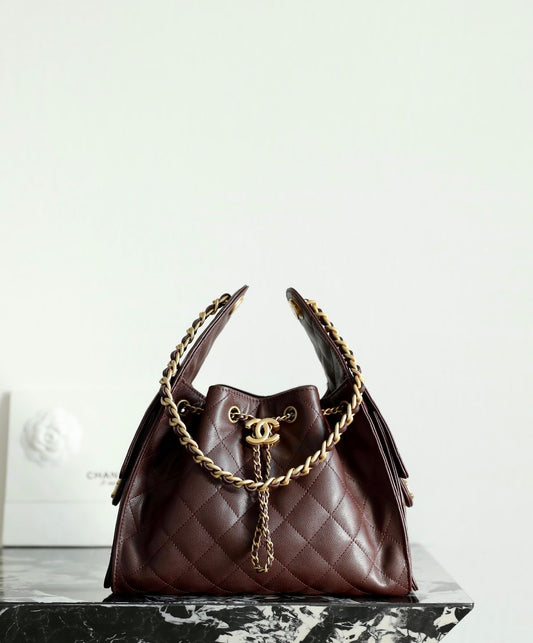 CHANEL 25 Hobo Small- With Complete Packaging