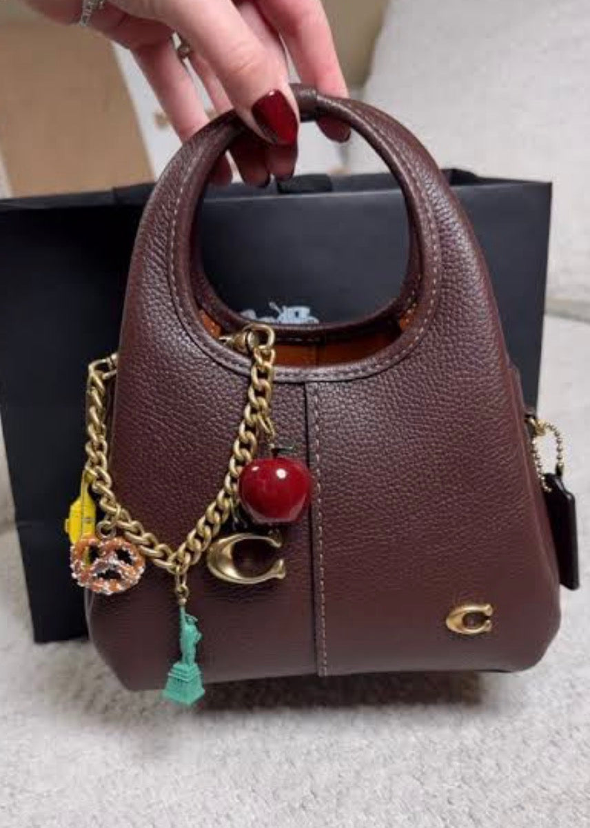 Coach Lana 19 with Brand Box - Genuine Leather - Maple