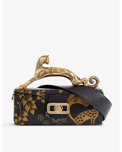 Lanvin Rateau Pencil Cat leather Bag
