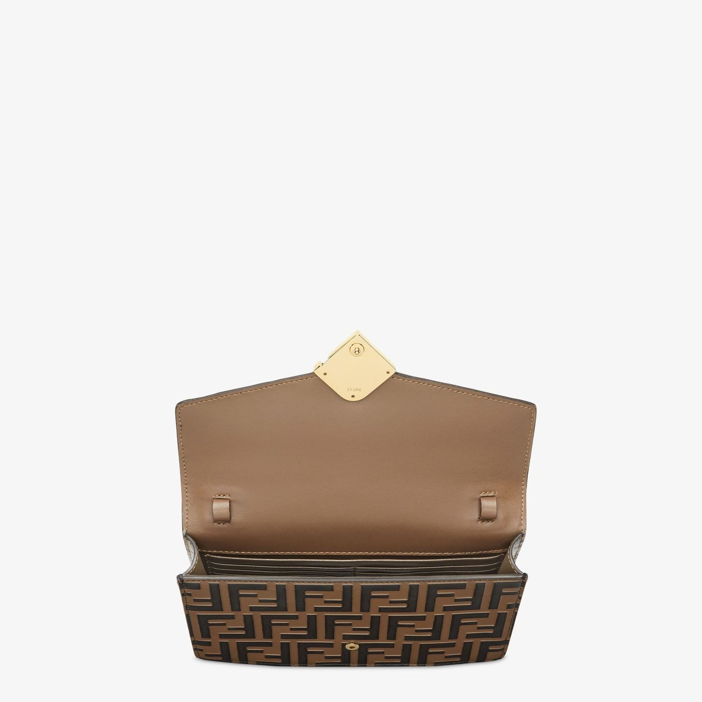 Fendi FF Diamond Wallet with Brand Box