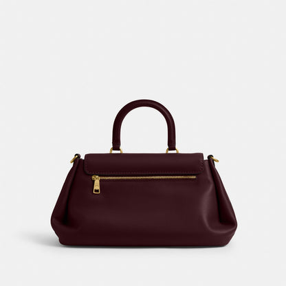 Coach Slouchy Rogue Top Handle Bag with Brand Box - Genuine Leather
