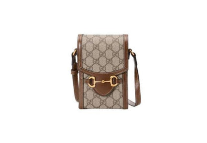 Gucci Horsebit Mini Crossbody with Brand Box- Genuine Leather