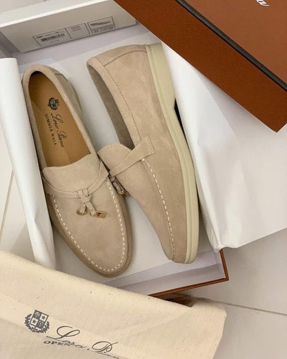 Loro Piana Summer Charms Walk Loafer with Brand Box