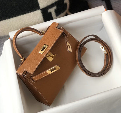 Hermes kelly 19 cm with Brand Box- Premium