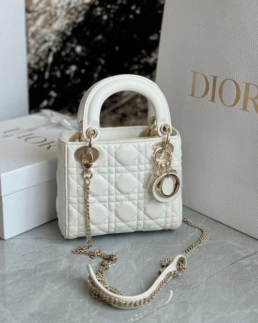 Christian Dior Lady Dior Bag with Brand Box- Small