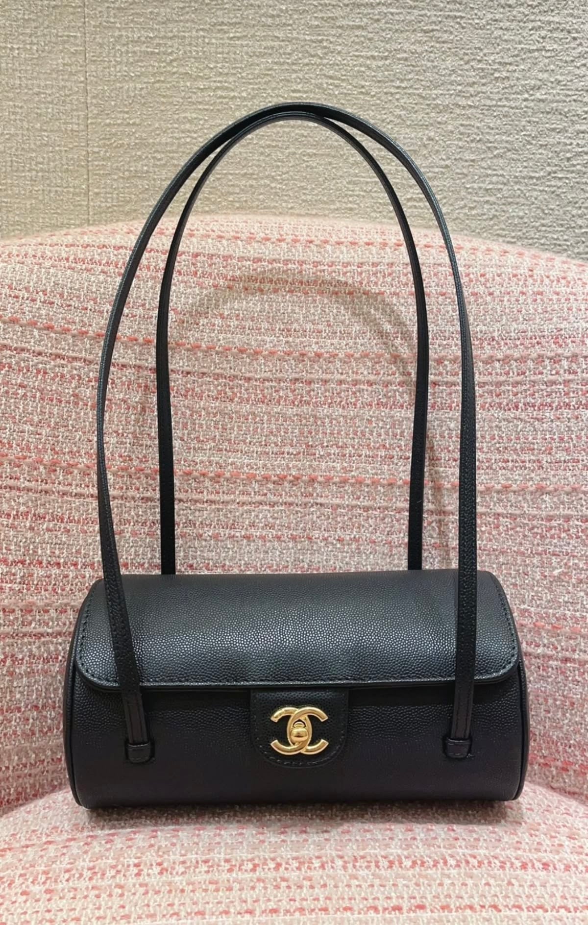CHANEL Bowling Bag with Brand Box