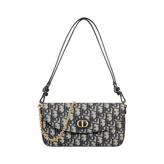 Christian Dior 30 Montaigne D- Vine Pouch with Brand Box