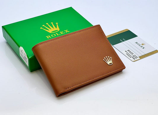 Rolex Wallet with Brand Box & Dust Bag