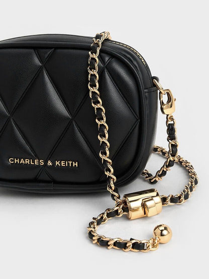 Charles & Keith Arwen Mini Quilted Bag