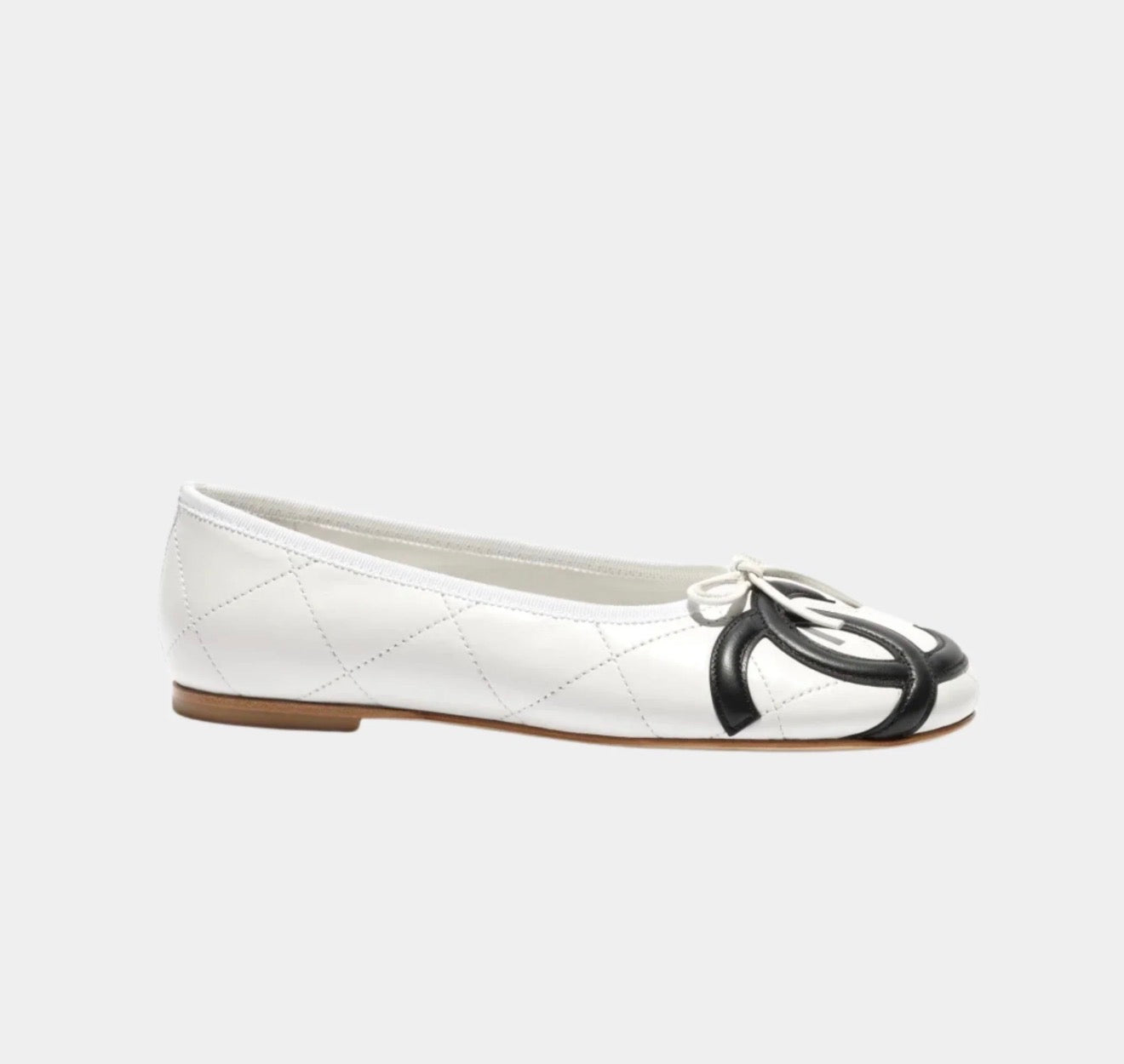 CHANEL Cambon Ballet Flats with Brand Box