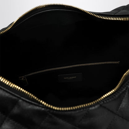 YSL Icare Shoulder Bag in black Quilted Leather