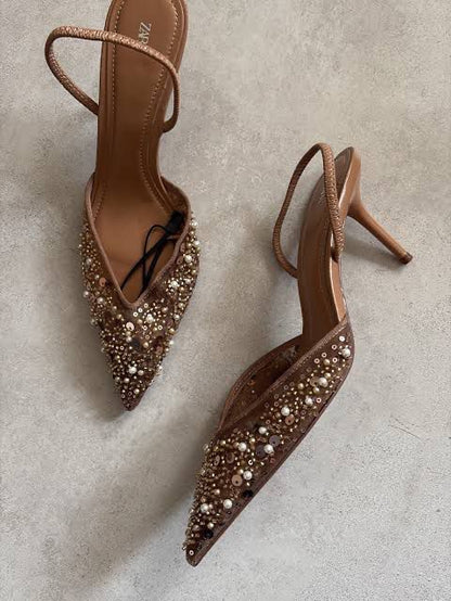 Zara Heels with Brand Box