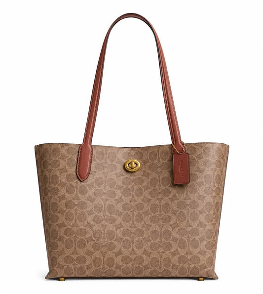 Coach Willow Large Tote with Brand Box