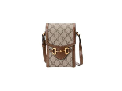 Gucci Horsebit Mini Crossbody with Brand Box- Genuine Leather