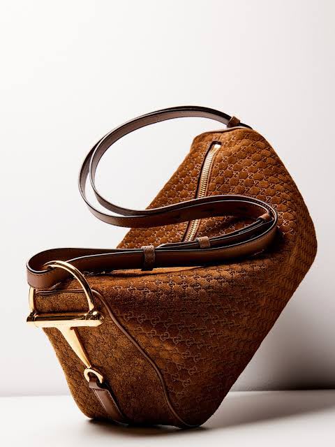 Gucci Half Horsebit Shoulder Bag with Brand Box