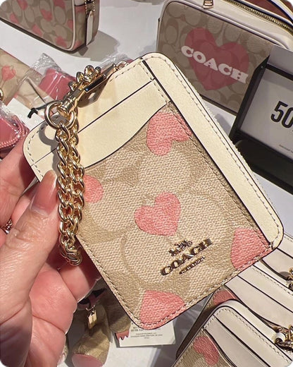 Coach Wallet/Cardholder with Brand Box and Dust Bag