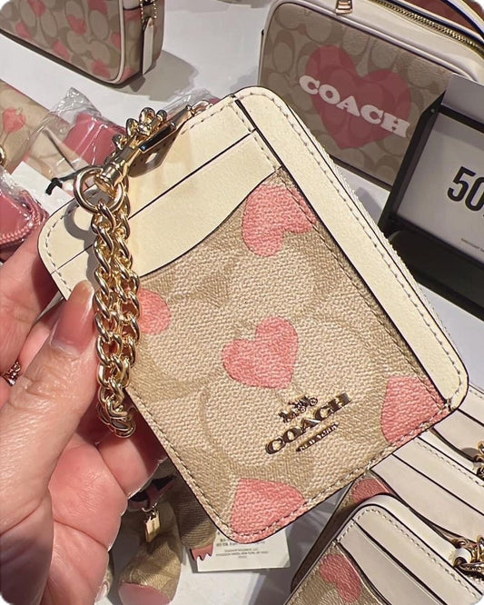 Coach Wallet/Cardholder with Brand Box and Dust Bag