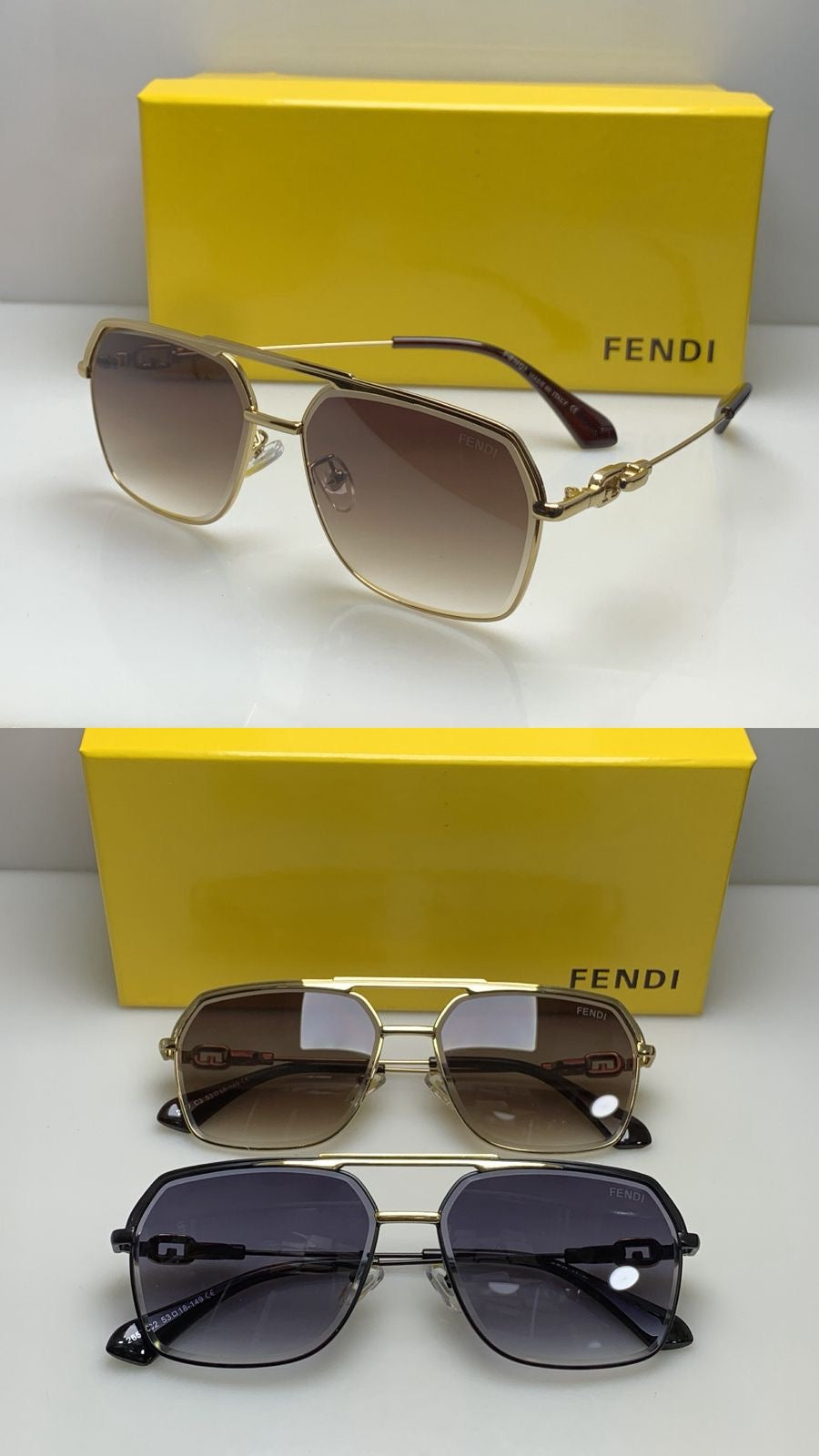 Fendi Sunglasses with Brand Box