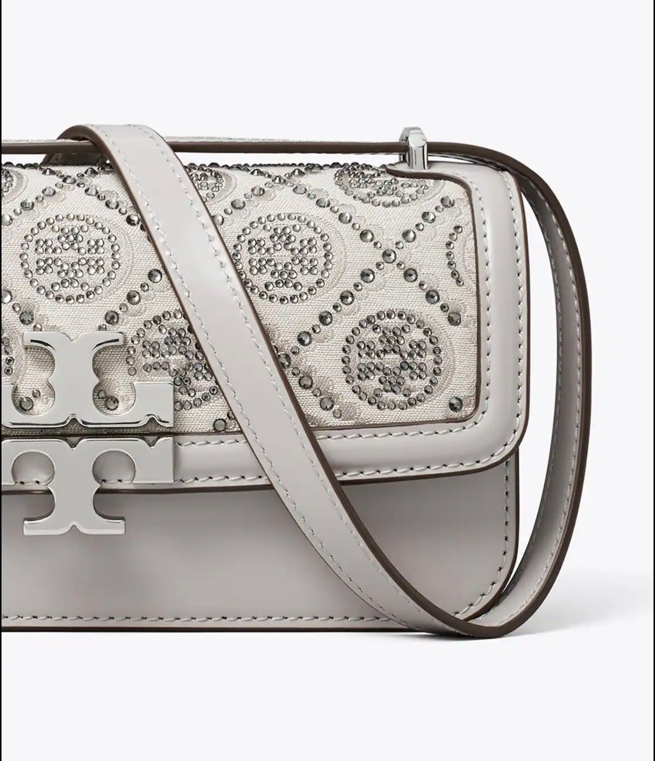 Tory Burch Eleanor T Monogram Hotfix with Brand Box