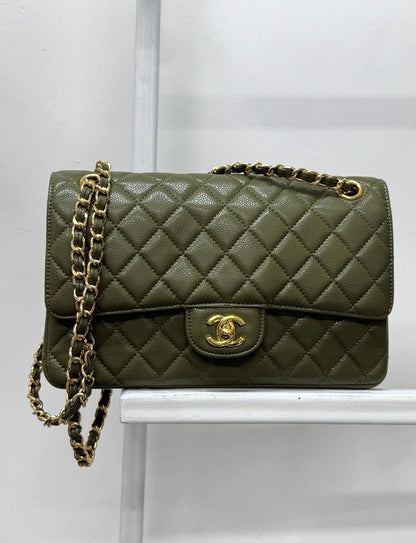 CHANEL Classic Medium with Brand Box-Genuine Leather