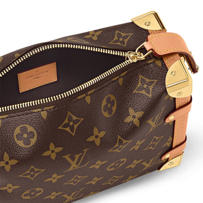 LV Side Trunk Small with Brand Box - Genuine Leather