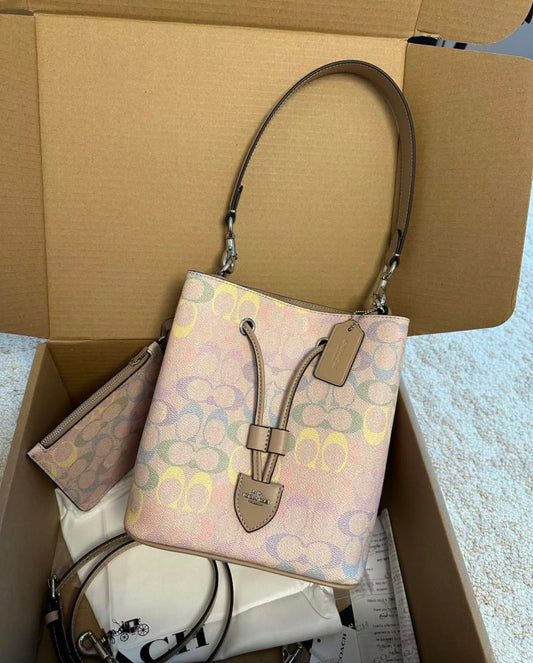 Coach Rowan Bucket Bag with Brand Box