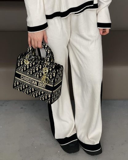 Dior Mini Tote Black with Brand Box