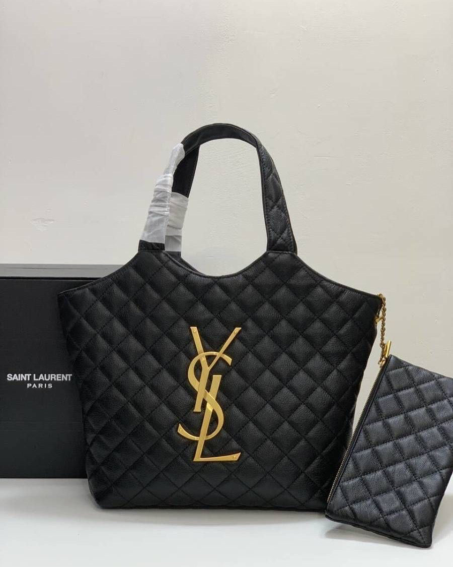YSL Quilted Tote Bag