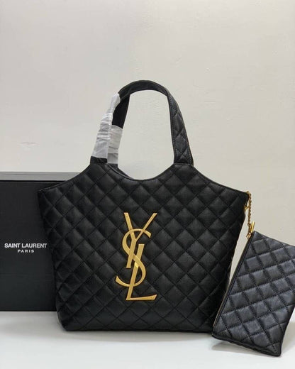 YSL Quilted Tote Bag