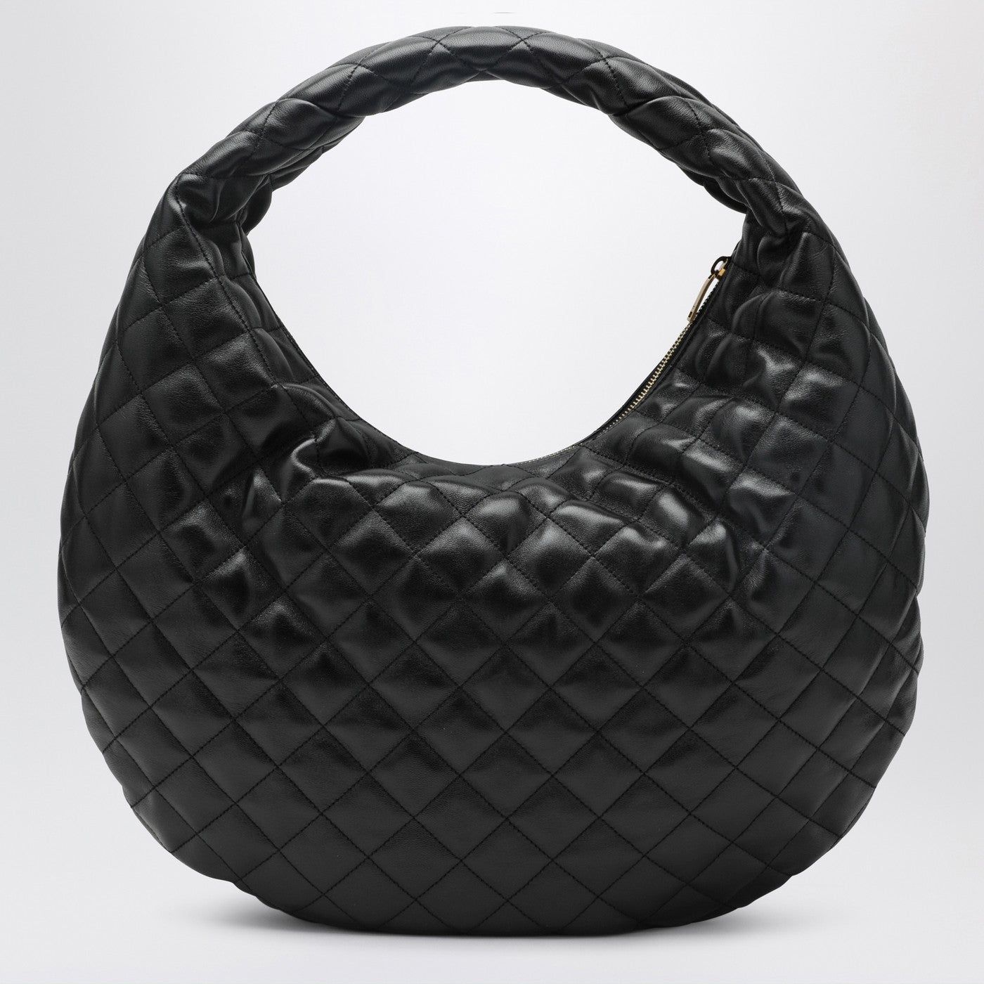 YSL Icare Shoulder Bag in black Quilted Leather
