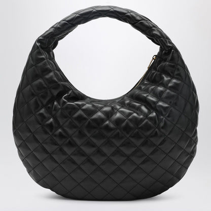 YSL Icare Shoulder Bag in black Quilted Leather