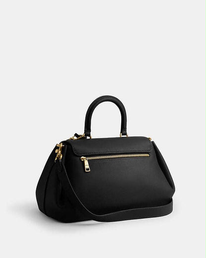 Coach Slouchy Rogue Top Handle Bag with Brand Box - Genuine Leather