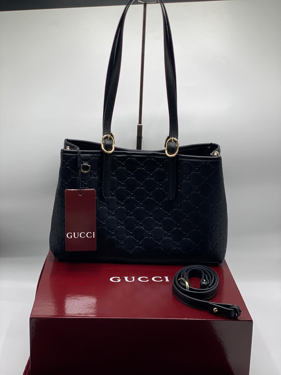 Gucci Supreme Tote with Brand Box