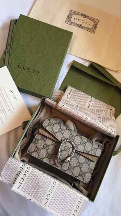 GUCCI mini dionysus bag with brand box