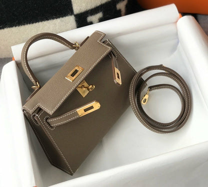 Hermes Kelly 19 cm with Brand Box- Premium