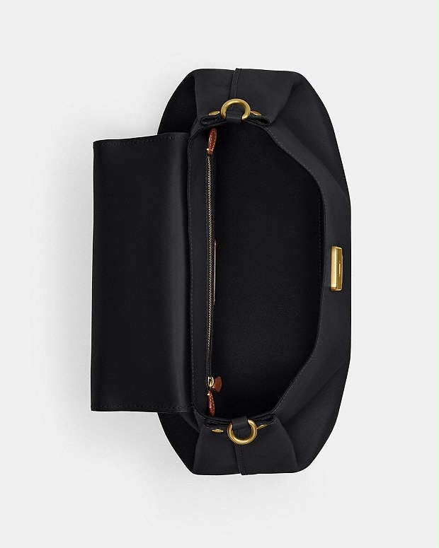 Coach Slouchy Rogue Top Handle Bag with Brand Box - Genuine Leather