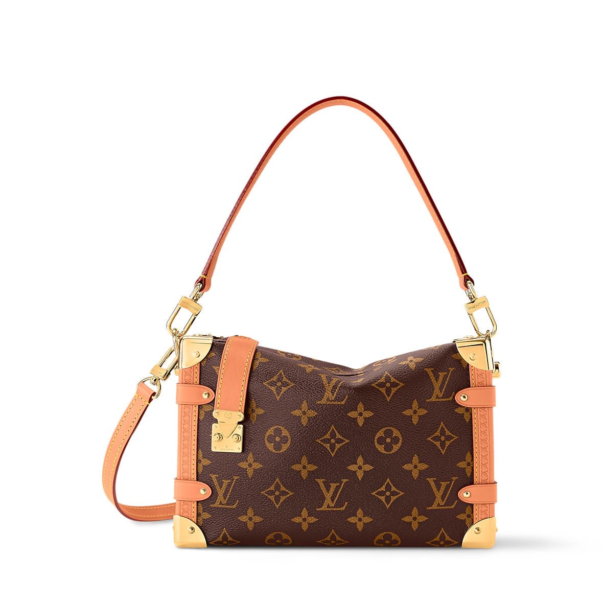 LV Side Trunk Small with Brand Box - Genuine Leather