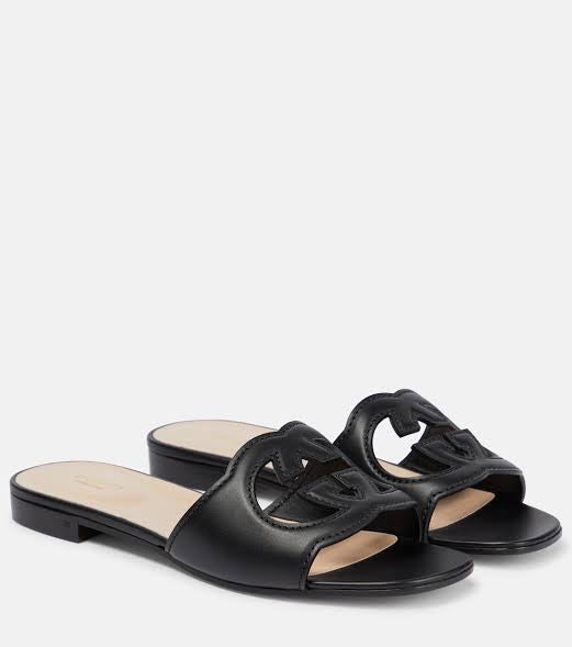 Gucci Interlocking Sandal  with Brand Box