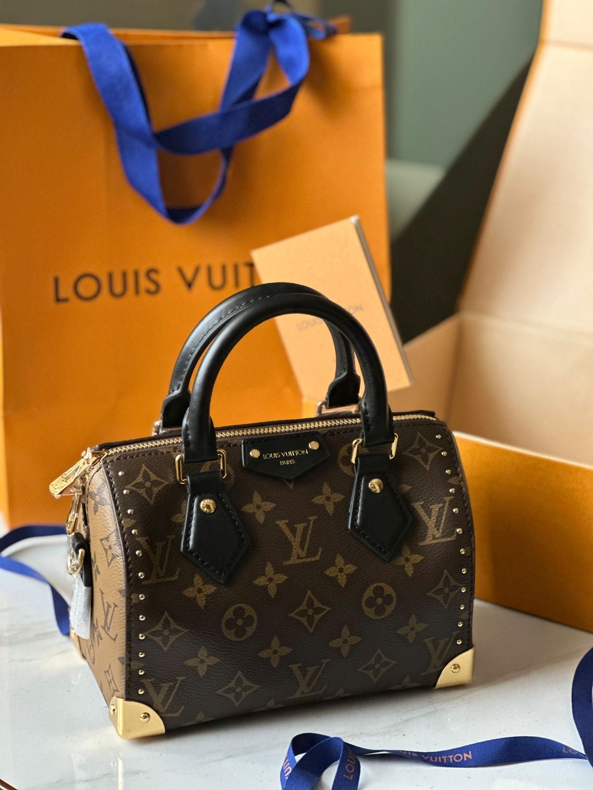LV Speedy Trunk with Brand Box